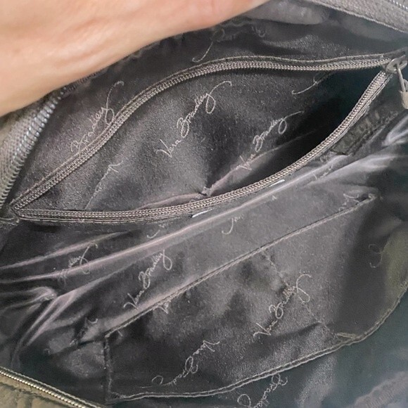 VERA BRADLEY Solid Brown Qulited Shoulder Bag - Picture 6 of 8